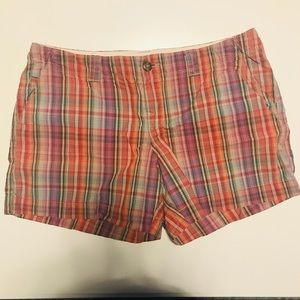 Old Navy plaid shorts